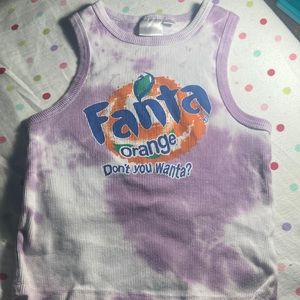 Purple and white tie-dye